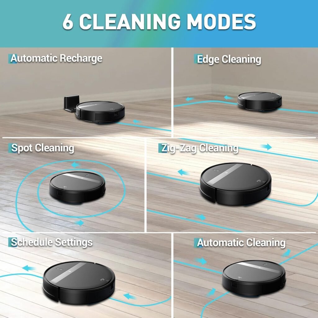Kilgone G20 Robot Vacuum 6 modes