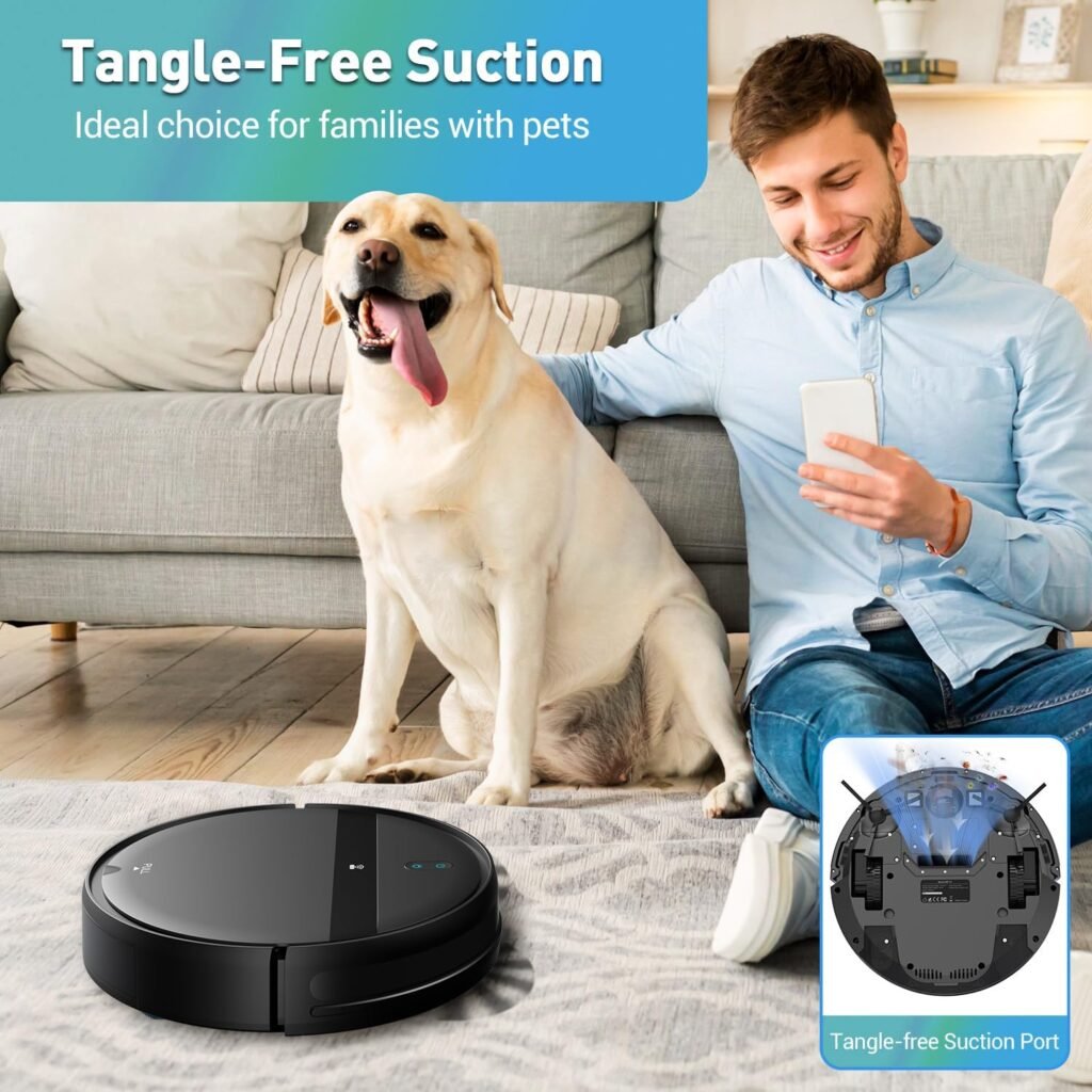Kilgone G20 Robot Vacuum for Pet Hair