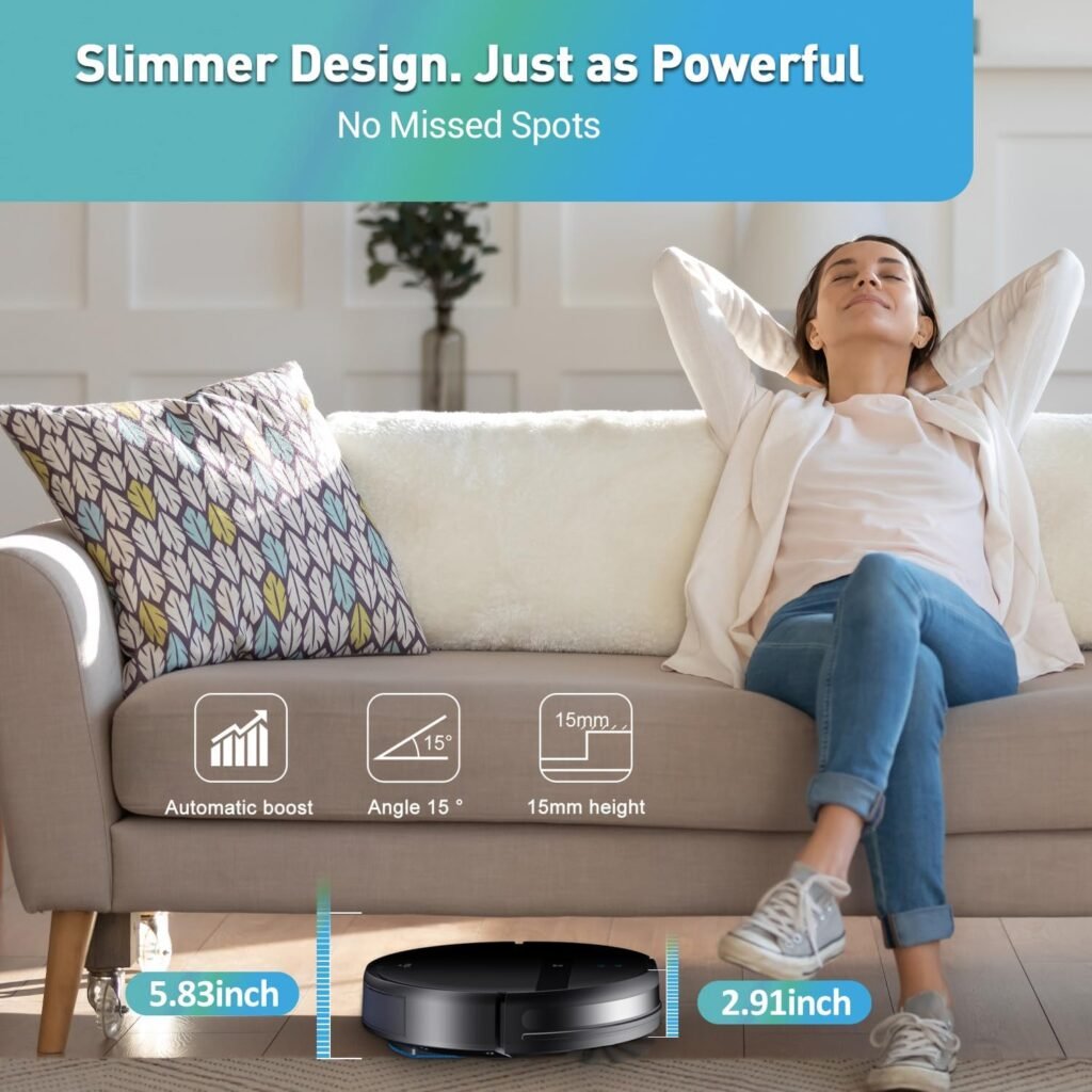 Kilgone G20 Robot Vacuum slim