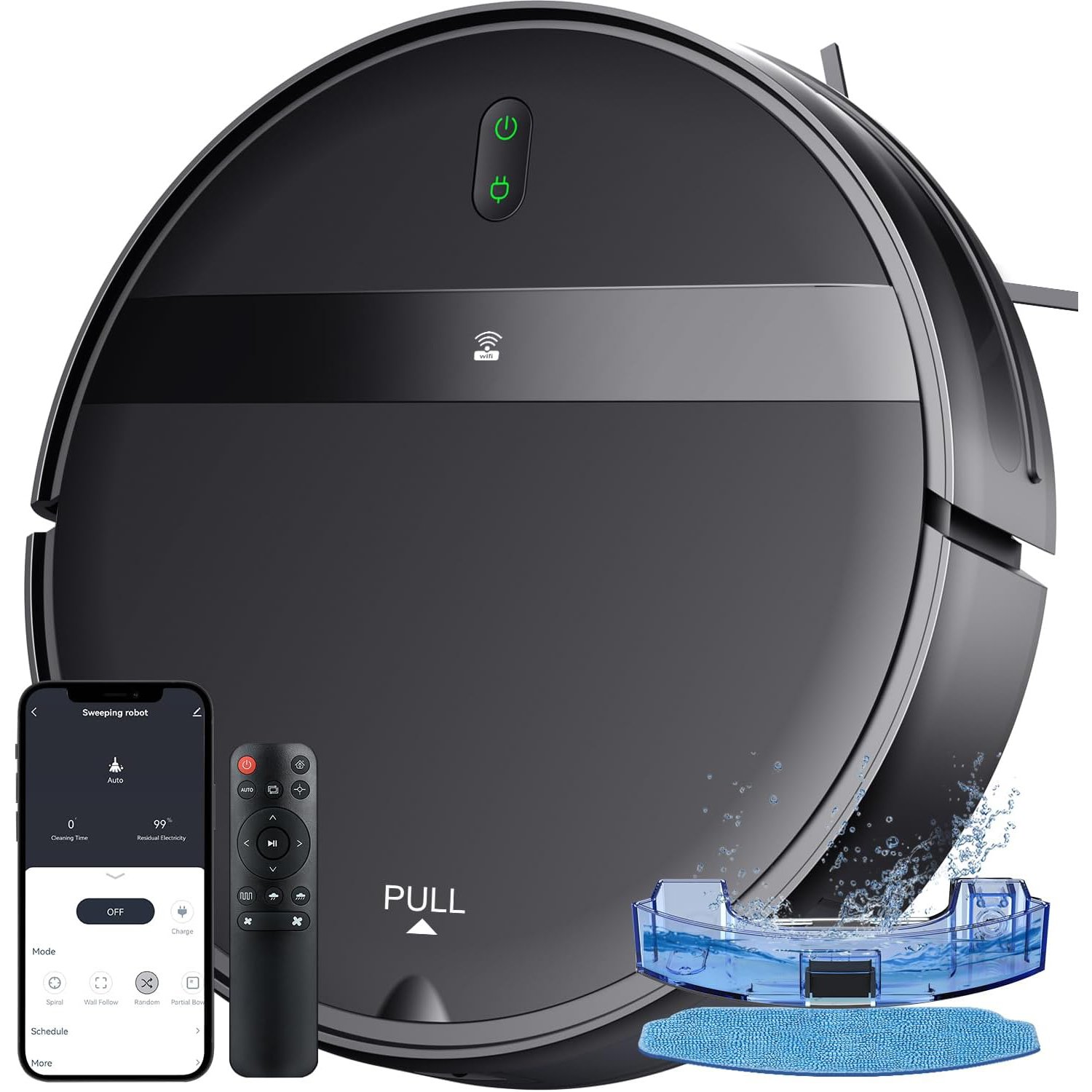 Kilgone G20 2-in-1 Robot Vacuum & Mop Combo with Alexa